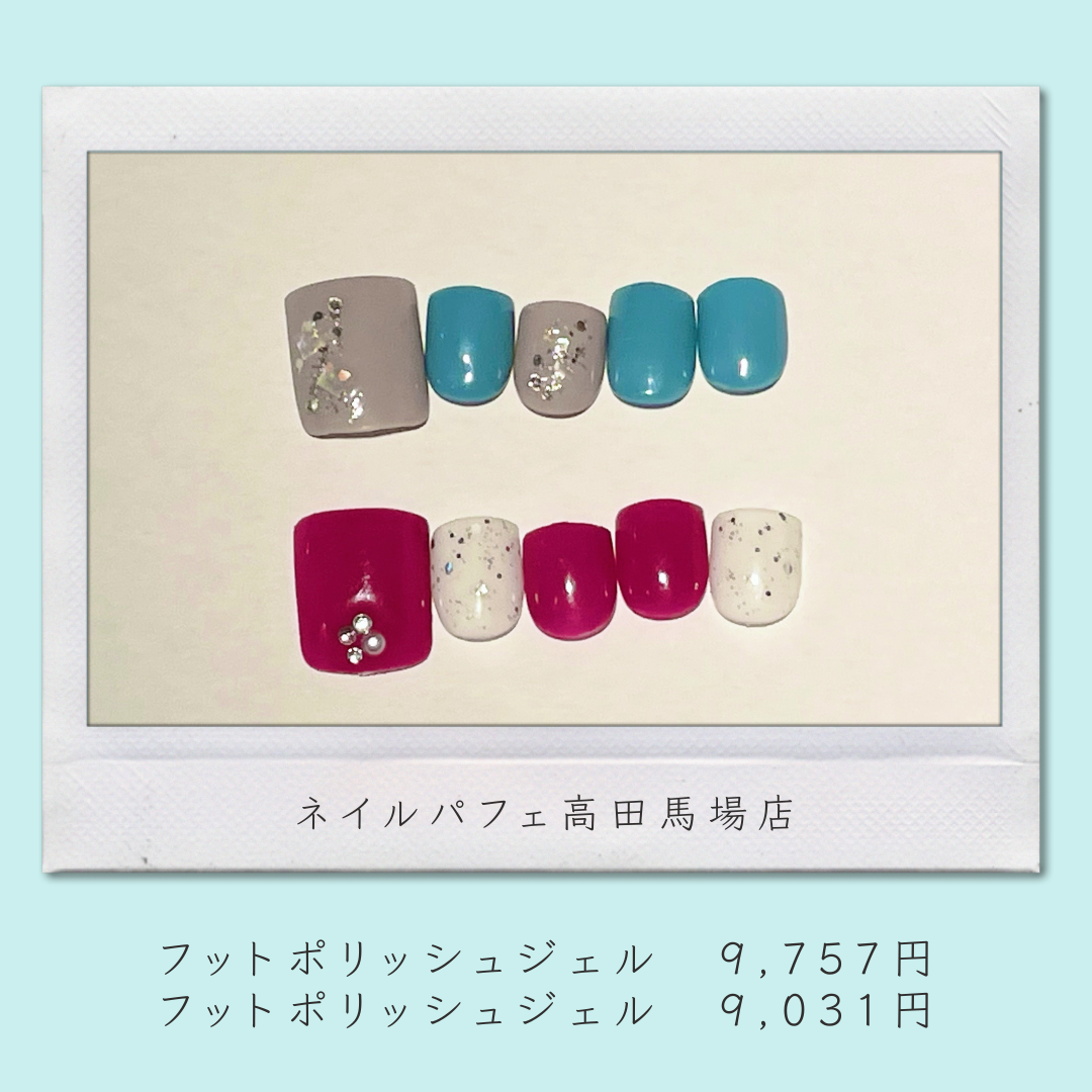 店舗オリジナル フットネイルデザイン ネイルクイック 店舗オリジナル フットネイルデザイン ネイルクイック