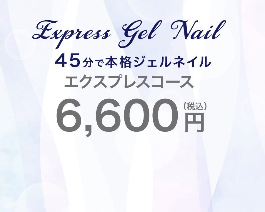 ジェル定額 エクスプレスコース