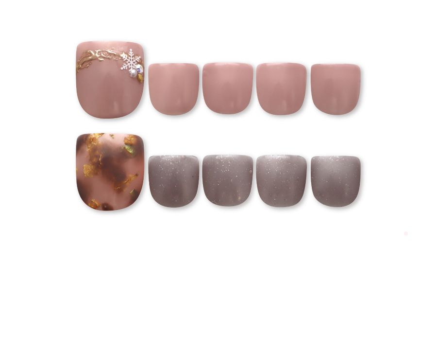 11・12月限定 【フット】ジェル/ポリッシュジェル定額コース