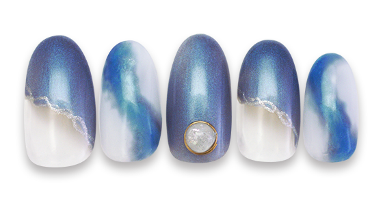 マグネットパール Blue Fluorite ネイルクイック